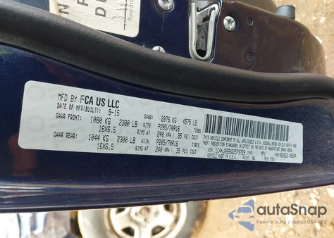 2016 Jeep Patriot Sport z USA, uszkodzony, nr VIN 1C4NJRBB6GD579729